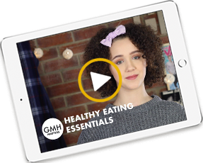thumbnail of healthy eating essentials video on ipad screen